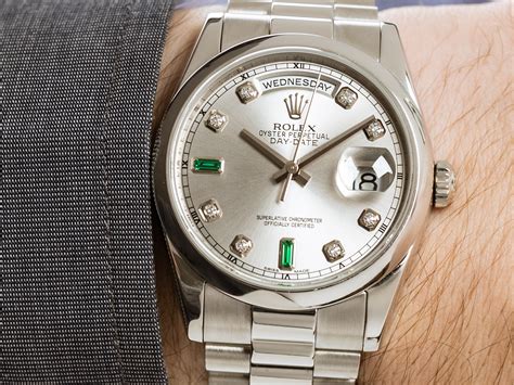 118206 rolex|rolex presidential with diamonds.